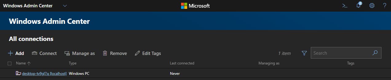 Windows Server 2019